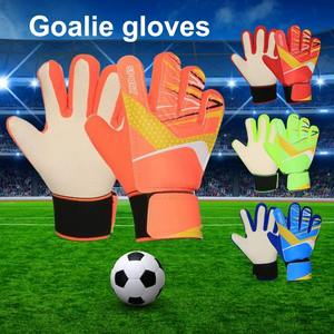 Gants de gardien de but personnalisés, respirants, résistants aux chocs, antidérapants, à texture PU, ajustables pour l'entraînement au football, personnalisables - Product Image 5