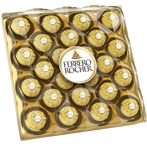 Ferr-ero Collection <b>Gift</b> <b>Box</b> 32 Count <b>Sweet</b> Chocolate Solid Balls for & Rocher - Product Image 3