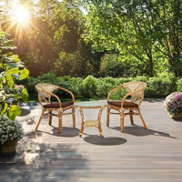 Ensemble de terrasse SIENTA de vente chaude pour meubles d'extérieur pour ensembles de terrasse ou de jardin