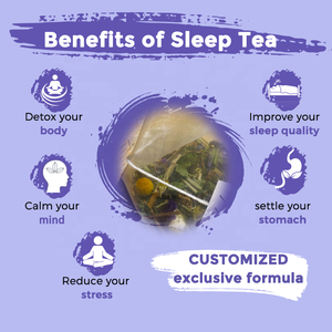 Thé Herbal en Gros Marque Blanche pour un Sommeil Réparateur – Thé Herbal à la <span class=keywords><strong>Valériane</strong></span> pour le Sommeil - Product Image 2
