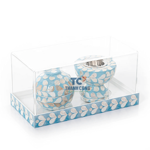 Incrustation de nacre Mubarak pour Ramadan, brûleur d'encens mubkhar, brûleur de bakhoor arabe adapté aux cadeaux Eid - Product Image 1