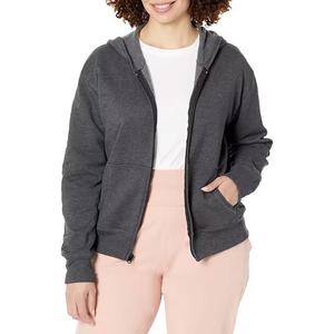 Sweat à capuche surdimensionné lavé à l'acide de haute qualité avec double fermeture éclair conception goutte épaule Streetwear pour hommes et femmes pour l'hiver - Product Image 3