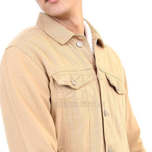 Chaqueta de invierno cómoda, transpirable y ligera, de la mejor calidad, en oferta, con botones, para hombre, estilo jeans, hecha en Pakistán. - Product Image 6
