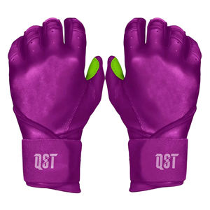 Nouveauté Gants de frappe de baseball en cuir pour adultes et jeunes, antidérapants, ajustement facile, ambidextres, personnalisables, confort optimal pour l'entraînement - Product Image 1