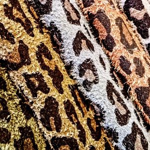 Ý <span class=keywords><strong>Leopard</strong></span> Fur - Effect Leather-Fur <span class=keywords><strong>Leopard</strong></span>-Cổ Phiếu sang trọng cho giày dép, túi xách, phụ kiện thời trang & thiết kế nội thất - Product Image 3