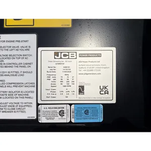 Groupe électrogène diesel industriel 56 kW avec sélecteur de tension rotatif, remorquable, pour usage commercial de secours - Product Image 5