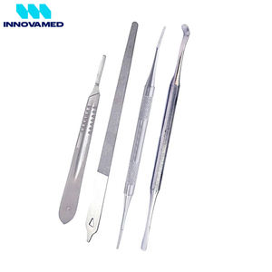 Juego de 7 Piezas de Acero Inoxidable para Manicura y Pedicura, Cortaúñas, Cortacutículas, Lima, Kit Profesional de Podología para el Cuidado de las Uñas INNOVAMED - Product Image 5