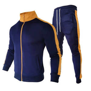 High Quality Winter Hooded Men's Tracksuit Set Casual Sport Sweatshirt Jacket Pants 100% Cotton Breathable <b>Quick</b>-<b>drying</b> - Product Image 4