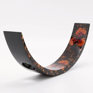 Lacquer arc balance display for alcohol <b>glass</b> <b>bottle</b> holder best choice lacquered <b>wine</b> holders - Product Image 1