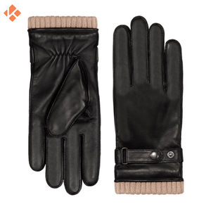 ถุงมือหนังแกะแท้สำหรับผู้หญิง แฟชั่นใหม่ ซิปด้านข้าง ซับในแคชเมียร์ ให้ความอบอุ่น เหมาะสำหรับการช้อปปิ้งและธุรกิจ - Product Image 2