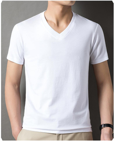 Wholesale Custom <b>T</b> <b>Shirts</b> Printing Manufacturer Plain <b>White</b> Unisex Tee Mens or Womens <b>Blank</b> Puff Print Logo High Quality Bulk - Product Image 1