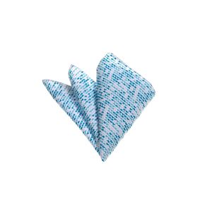 Pañuelo de cuello estampado patrón azul - Product Image 1