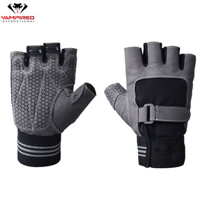 Gants de gymnastique unisexes en cuir de vache pour les sports de plein air, confortables, respirants, à séchage rapide, pour l'haltérophilie - Product Image 1