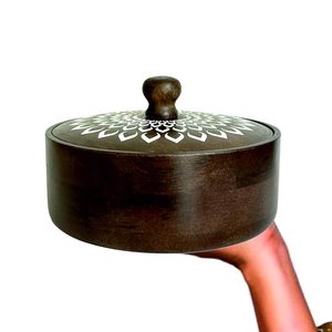 Plat à gratin en bois moderne avec poignées, taille personnalisable, passe au lave-vaisselle, pour usage domestique et en restauration - Product Image 1