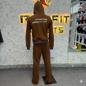 Último diseño personalizado impreso directo de fábrica buena calidad precio bajo pulóver chándal para Hombres estilo único nuevo diseño chándal - Product Image 3