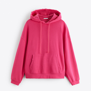 Sudaderas con Capucha Extra Grandes de Alta Calidad para Hombre, Unisex, 100% Algodón, Logotipo Personalizado, Diseño en Blanco, Gruesas, con Bolsillo, Transpirables - Product Image 3