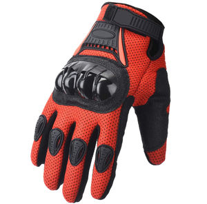 ถุงมือมอเตอร์ไซด์สำหรับแข่งมอเตอร์ไซด์สำหรับผู้ชายและผู้หญิงถุงมือหนังระบายอากาศได้ดีสำหรับเล่นกีฬา - Product Image 5