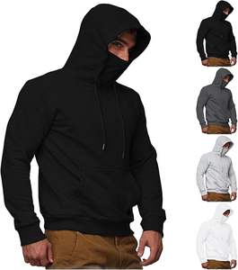 Sweat-shirts à capuche en strass pour hommes et femmes, sweat-shirt à capuche en diamant, mode, luxe, décontracté, streetwear, sweat-shirts en polaire, masque facial - Product Image 1