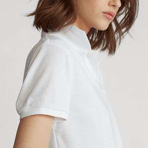 Wholesale Manufacturer Custom Patchwork Golf Short Sleeves <b>Ladies</b> for <b>Shirt</b> Polyester/Cotton Knitted Casual Activewear - Product Image 3