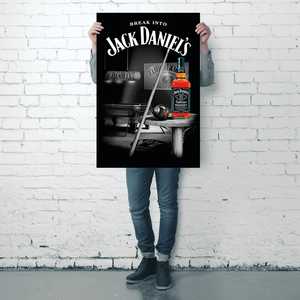 Affiche murale style moderne Jack Daniel's pour utilisation murale - Product Image 2