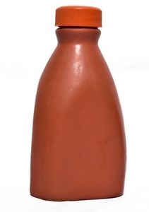 Handcrafted Luxury Clay Eco-Friendly Reusable <b>Water</b> <b>Bottle</b> - Product Image 2