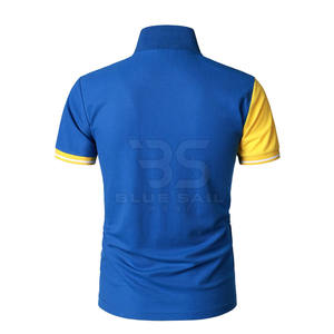 Polos de Hombre de Color Sólido de Alta Calidad, Polos de Hombre de Corte Ajustado, Polos de Hombre con Logotipo Personalizado - Product Image 3