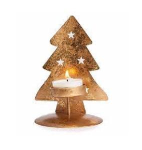 Dernier modèle de lampe à thé de Noël en métal et laiton Support votif Fer de haute qualité Logo personnalisable Décoration intérieure Utilisation de bougies Vente en gros - Product Image 2