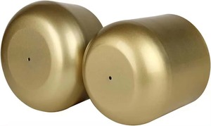 Ensemble de pots de fleurs en laiton en gros, couleur personnalisée, jardinières suspendues, décoration intérieure, support en bois, style classique, intérieur - Product Image 5