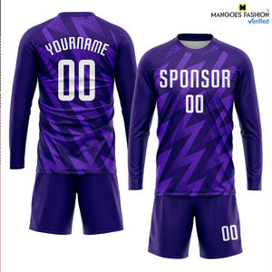 Maillot de football américain personnalisé violet et blanc en sublimation, prix de gros, logo personnalisé, uniforme en maille vierge pas cher pour hommes - Product Image 3