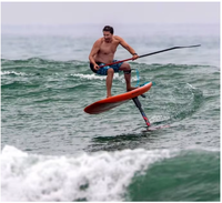 Feuille d'usine et laisse de planche enroulée de surf 6-10ft avec manchette de genou antidérapante pour accessoires de surf Waterplay