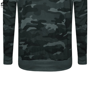 Sudaderas de Camuflaje para Hombre de Alta Calidad en Algodón Básico, Sudadera Combinada con Impresión de Logotipo Personalizable, Sudaderas de Camuflaje para Hombre - Product Image 5