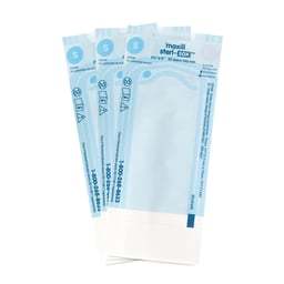 Bolsas de Esterilización Autosellables Maxill Steri-Sox, Certificadas por la CE, Papel/Plástico Azul, 2.25 x 4 Pulgadas, ASTMF2100 Nivel 3, 200/Caja 2 - Product Image 1