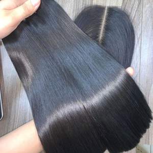 Mechones rectos de hueso superventas, cabello humano vietnamita crudo de calidad de lujo de un solo donante con 100% cutículas alineadas - Product Image 2