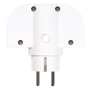 Adaptador giratorio con 2 enchufes, Plug III, 16A 250V (Simon CL610308) - Product Image 3