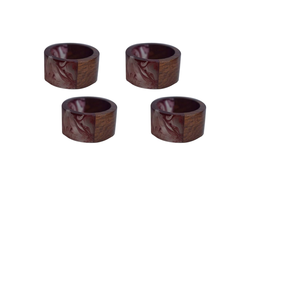 Servilleteros de madera de resina epoxi atractivos, servilleteros de mesa al por mayor de fábrica, servilletero de resina lujoso clásico - Product Image 6