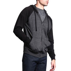 เสื้อฮู้ดสวมหัวสำหรับผู้ชายน้ำหนักเบาวัสดุสีทึบงานออกแบบโลโก้ได้ตามต้องการ - Product Image 5