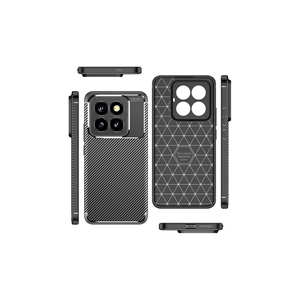 Funda de Silicona Negra Netzy Premium SAFA para Xiaomi Mi 14 Pro, Carcasa Protectora Delgada Antigolpes, Color Negro A53 7 Plus 11Pro XR - Product Image 2