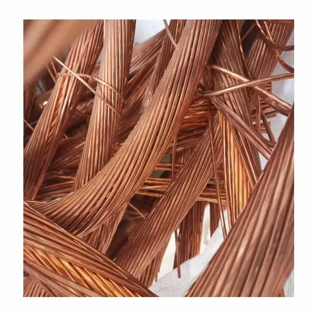 South Africa factory cheap price ready goods copper wire scrap 99.9%