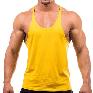 Nouveau débardeur de fitness athlétique pour hommes Style formel musculation sans manches Slim Fitted Muscle Stringer débardeur - Product Image 1