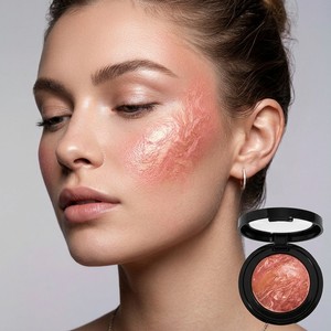 Protector Solar Mineral Herbal Personalizado con Logotipo, <span class=keywords><strong>Polvo</strong></span> Compacto <span class=keywords><strong>para</strong></span> Maquillaje Facial, Marca Privada, Resistente al Agua, Iluminador Corporal, Brillo <span class=keywords><strong>de</strong></span> Hada, Vegano - Product Image 5