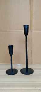 Soporte para velas, 3 portavelas decorativas para el hogar, Hotel, restaurante, linternas de Color negro, jarra decorativa para mesa - Product Image 4