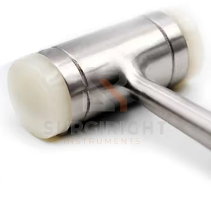 Marteau Maillet Os Caoutchouc Cottle Maillet Orthopédique Os Instruments Maillet Allemand Acier Inoxydable Chirurgie Plastique Instruments - Product Image 2