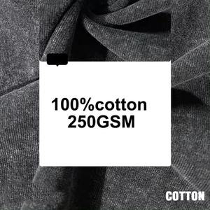 เสื้อยืดผ้าฝ้ายลำลองสำหรับผู้ชายเสื้อยืดผ้าฝ้ายลาย100% สีพื้นซักได้ไซส์ใหญ่พิเศษออกแบบโลโก้ได้ตามต้องการ - Product Image 4