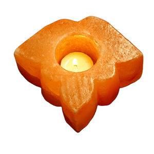 Vente en gros Prix d'usine Bougeoir photophore 100% naturel de sel de roche cristal rose de l'Himalaya Service OEM - Product Image 5