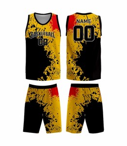 Nuevo Diseño de Uniforme de Baloncesto, Chaleco Deportivo, Sublimación Térmica, Estampado a Rayas, Jersey Holgado sin Mangas, 100% Poliéster - Product Image 6
