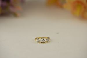 Premium 0.27Ct Lab Grown Diamond Ring Corte redondo VS1 IGI SGL Certificado Oro Rosa Oro Plata Compromiso Proveedor de joyería de boda - Product Image 2