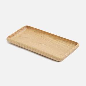 Plateaux de service rectangulaires en bois d'acacia massif de haute qualité, plateaux en bois pour la décoration de la maison, les aliments, les légumes, les fruits, style vintage - Product Image 5