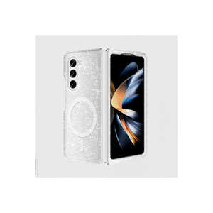 Édition Luxe Allstar pour Magsafe, coque en silicone transparente scintillante compatible avec Samsung Galaxy Z Fold 6 - Product Image 1