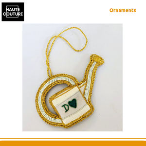 Adornos Navideños Colgantes Hechos a Mano de 11 cm de Ancho, Personalizables, Regadera para Plantas, Decoración Navideña - Product Image 3