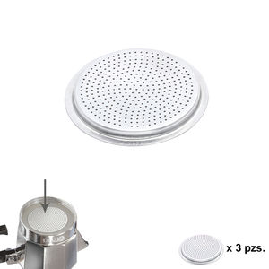 เครื่องชงกาแฟอะลูมิเนียมแบบคลาสสิก / ใช้กับเตาแม่เหล็กไฟฟ้า 9 ถ้วย (3 ชิ้น) - Product Image 1